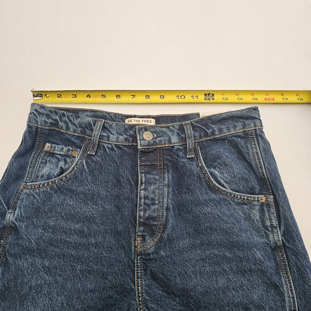 Free People We The Free Good Luck Barrel Jeans - Picture 7 of 8